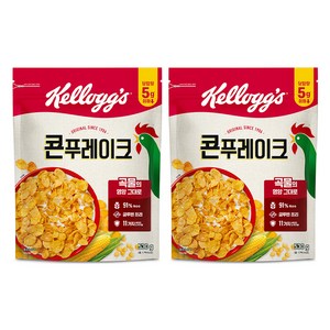 켈로그 콘푸레이크 시리얼, 530g, 2개