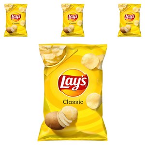 레이즈 클래식 감자칩, 184.2g, 4개