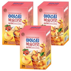 우리차 아이스티 복숭아 70p