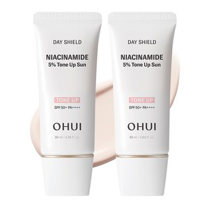 오휘 데이쉴드 나이아신아마이드 5% 톤업선 더블 기획 SPF50+ PA++++