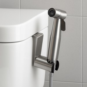 코멧 욕실청소 SUS 스테인리스 스프레이 건 + 코일 호스 3m 세트