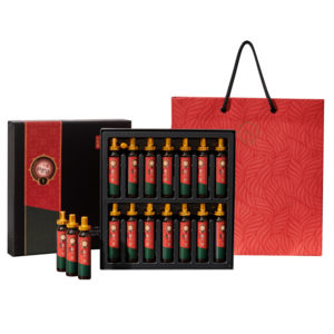 려원담 활기담 6년근 홍삼앰플 14p + 쇼핑백, 280ml, 1개