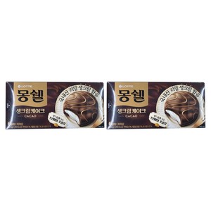 몽쉘 카카오 생크림 케이크 6p, 204g, 2개