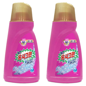 오투액션 핑크 리퀴드 세탁세제, 1L, 2개
