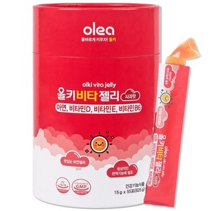 올레아 올키 비타 젤리 아연 사과맛 55p, 1개, 825g