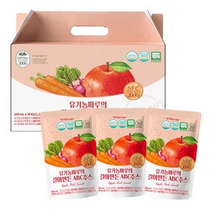 유기농마루 갈아만든 ABC 주스, 100ml, 30개