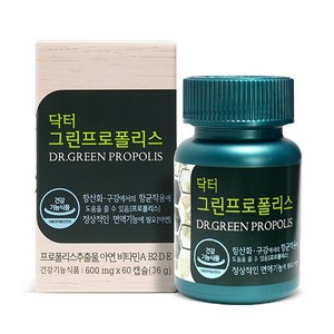 에이치엘사이언스 닥터 그린프로폴리스, 60정, 1개