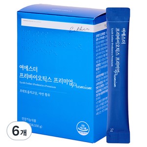 에스더포뮬러 여에스더 프리바이오틱스 프리미엄 30p, 30회분, 6개