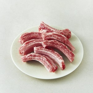 선진 포크 한돈 등갈비 구이용 (냉장), 500g, 1개