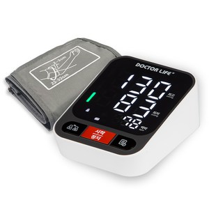 닥터라이프 국산 가정용 LED 자동 전자 혈압계 DBP-24, DBP-24, 혼합색상, 1개