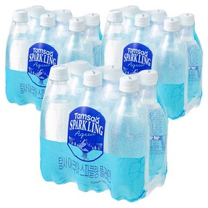 탐사 아쿠아 스파클링 플레인 무라벨, 500ml, 18개