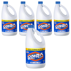 유한락스 레귤러, 2L, 5개