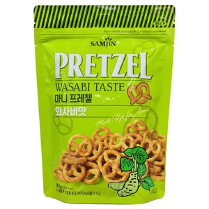 삼진 미니 프레첼 와사비맛, 300g, 1개