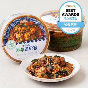 연안식당 부추꼬막장 (냉동), 150g, 2개