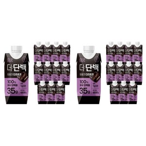 더단백 드링크 다크초코, 330ml, 24개