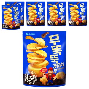 오리온 무뚝뚝 감자칩 통후추소금맛, 106g, 6개