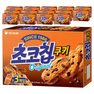 오리온 초코칩쿠키, 192g, 15개