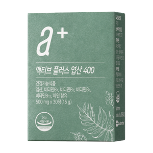 뉴트리모어 액티브 플러스 엽산 400, 30정, 1개