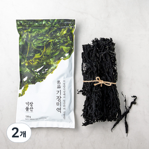 기장애 품질인증 명품 미역, 120g, 2개