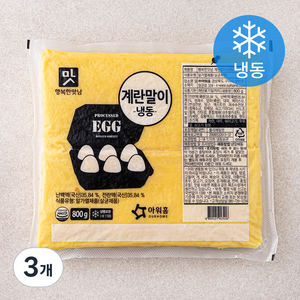 행복한맛남 계란말이 (냉동), 800g, 3개