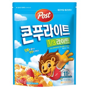 포스트 콘푸라이트 1/3라이트 시리얼, 260g, 1개