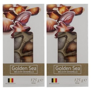 골든씨 씨쉘 초콜릿, 125g, 2개