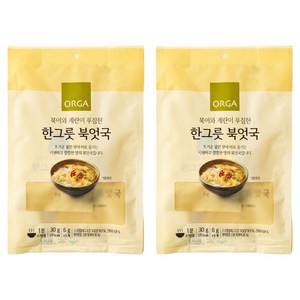 올가홀푸드 한 그릇 북엇국 5개입, 30g, 2개