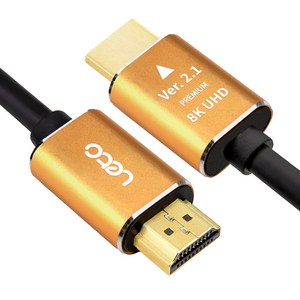 레토 Ver 2.1 노트북 8K 모니터 HDMI 케이블 LHM-V21M, LHM-V21M 1.3M, 1개