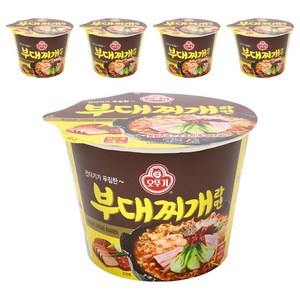 오뚜기 부대찌개 라면 115g, 5개