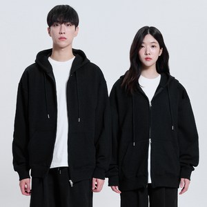 포슈어 남녀공용 오버핏 투웨이 후드 집업