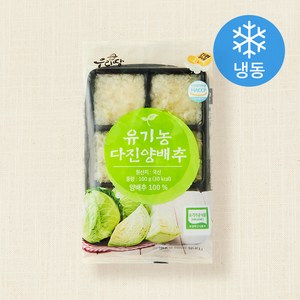 유기가공식품 인증 웰팜넷 유기농 다진양배추 (냉동), 100g, 1개