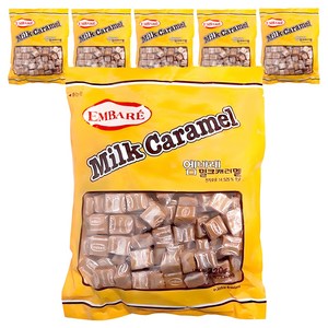 엠바레 밀크캬라멜, 720g, 6개