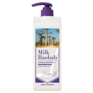 밀크바오밥 베이비 파우더 헤어 트리트먼트, 1L, 1개