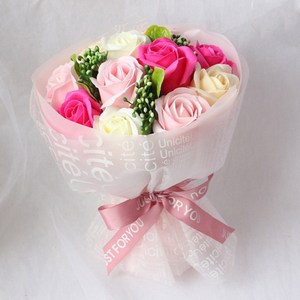 비누꽃 웨딩, 핑크