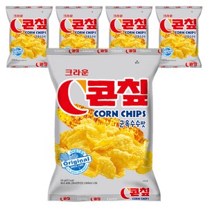 콘칲 C 군옥수수맛, 124g, 5개