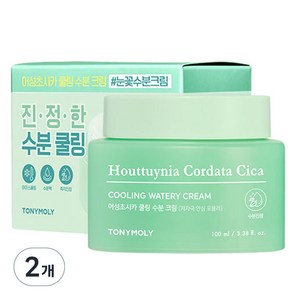 토니모리 어성초 시카 쿨링 수분 크림, 100ml, 2개