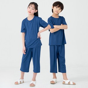 롤리트리 아동용 에어로쿨 냉감 7부 라운지 웨어 세트