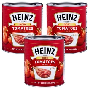 하인즈 다이스드 토마토, 2.89kg, 3개