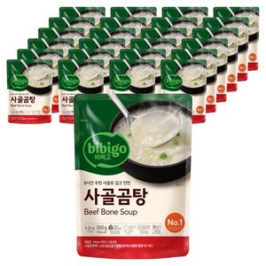 비비고 사골곰탕, 500g, 25개