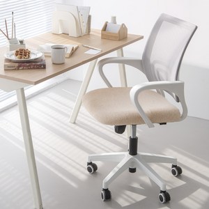 네오체어 CPS 학생용 메쉬 사무용의자, 베이지, 580 x 500 x 980mm