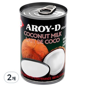 아로이디 코코넛밀크, 400ml, 2개