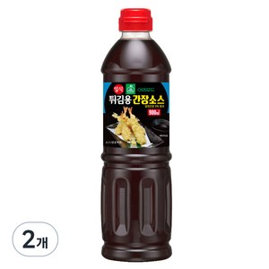 이엔 일식 튀김용 간장 소스, 900ml, 2개