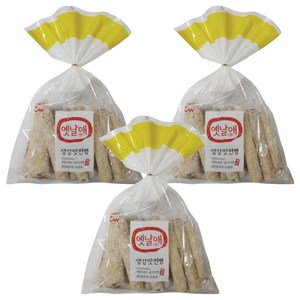 청우식품 옛날애 생강전병, 250g, 3개