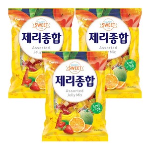 청우식품 제리종합 젤리, 420g, 3개