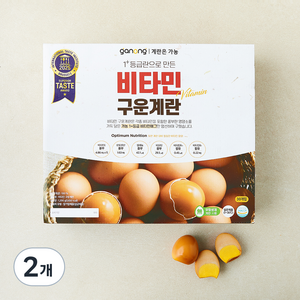 가농 1+ 등급란으로 만든 비타민 구운란 30구, 30구, 2개
