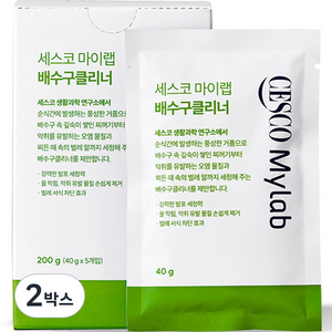 세스코 마이랩 배수구 클리너 40g 5개입, 200g, 2개