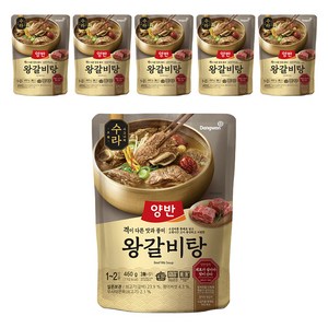 양반 왕갈비탕, 460g, 6개
