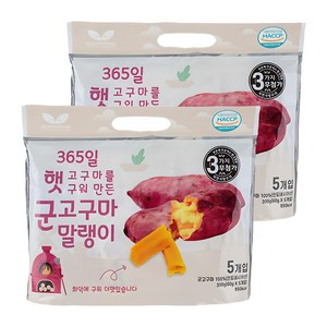 봄날인터내셔널 햇고구마를 구워만든 군고구마 말랭이, 60g, 10개