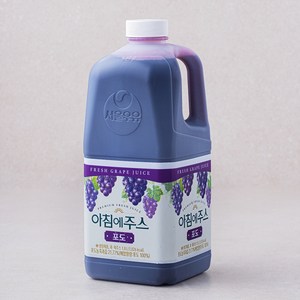 서울우유 아침에주스 포도, 1.8L, 1개