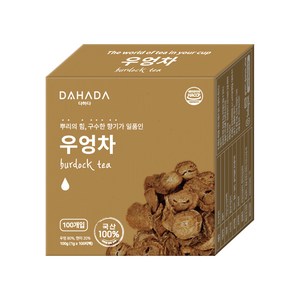 다하다 국산 우엉차, 1g, 100개입, 1개